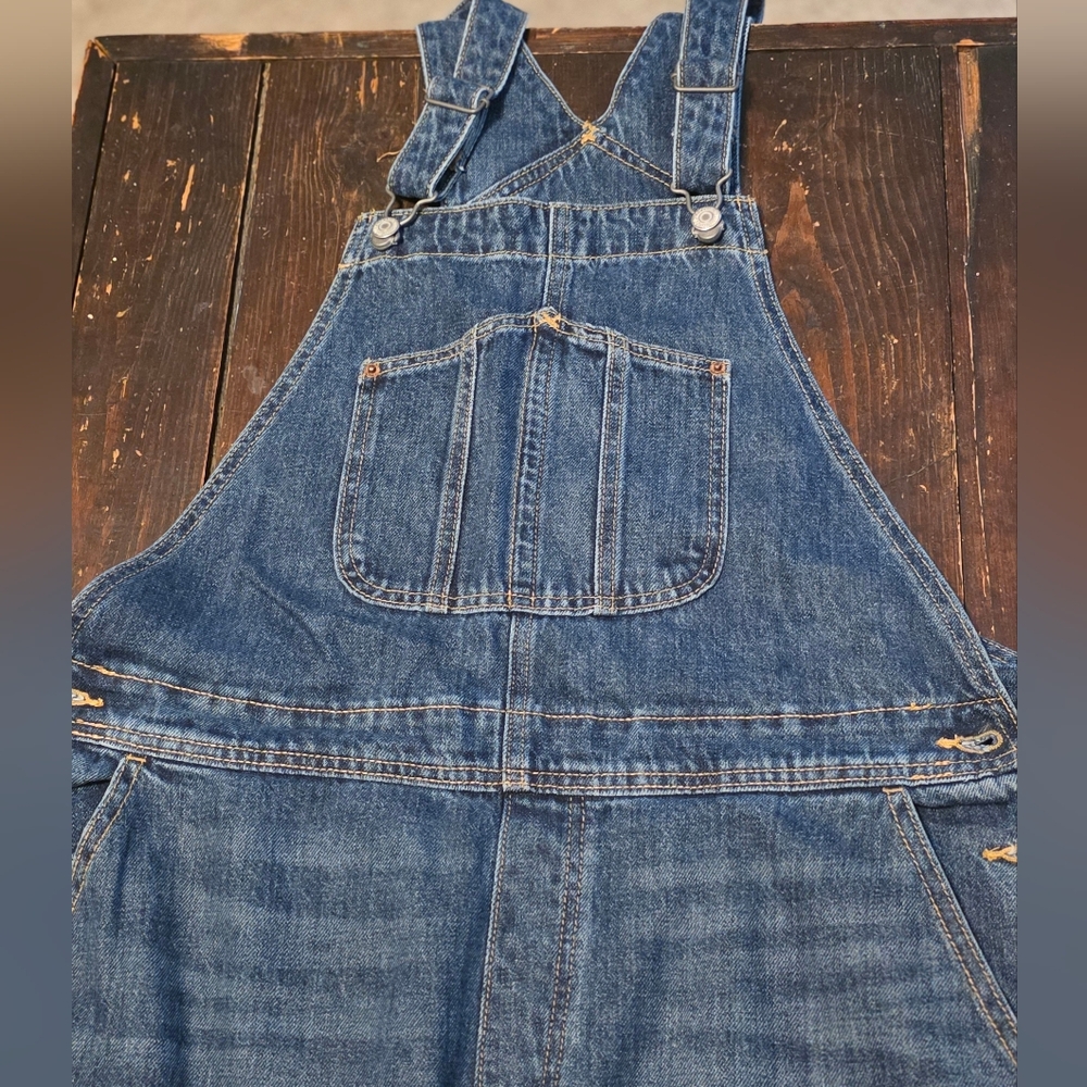 Old Navy Blue Denim Overalls - Picture 5 of 5